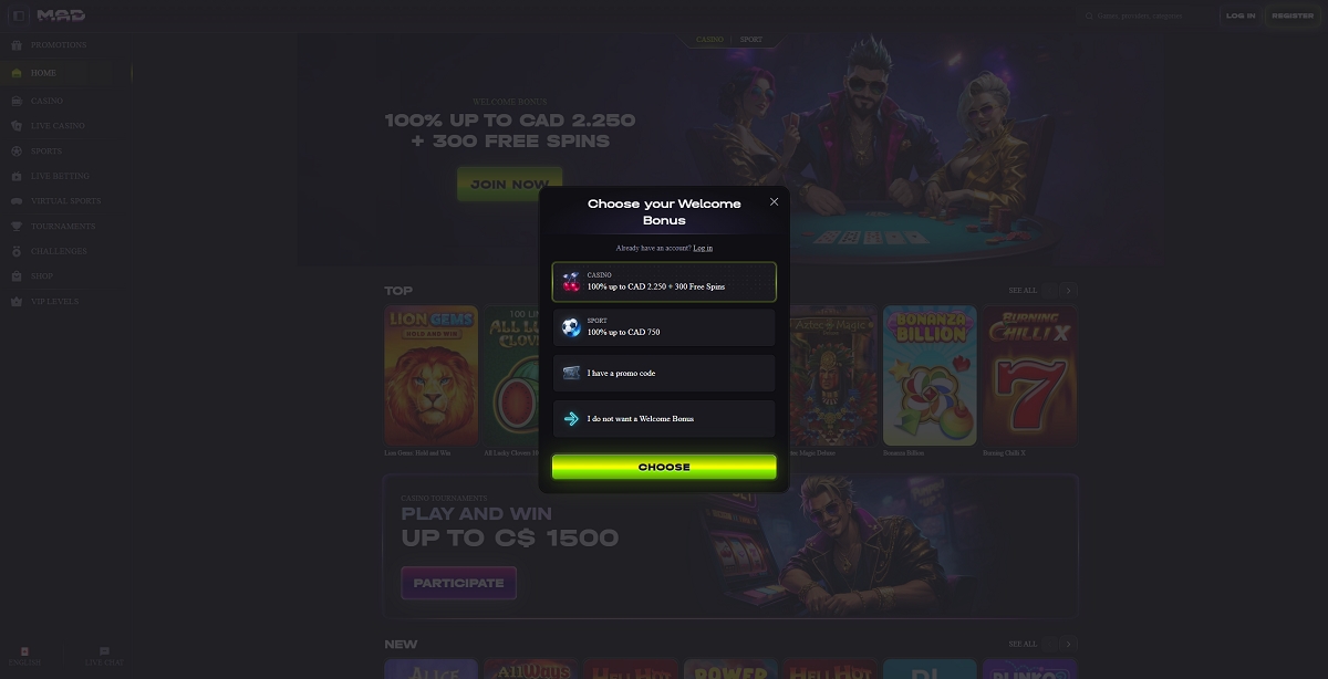 casino graphic